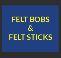 Felt Bobs and Felt Sticks